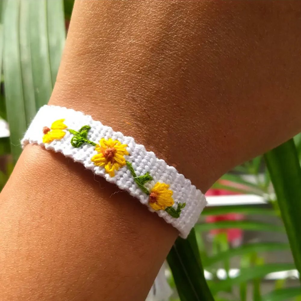 Sunflower Bracelet - Kreate- Bangles & Bracelets