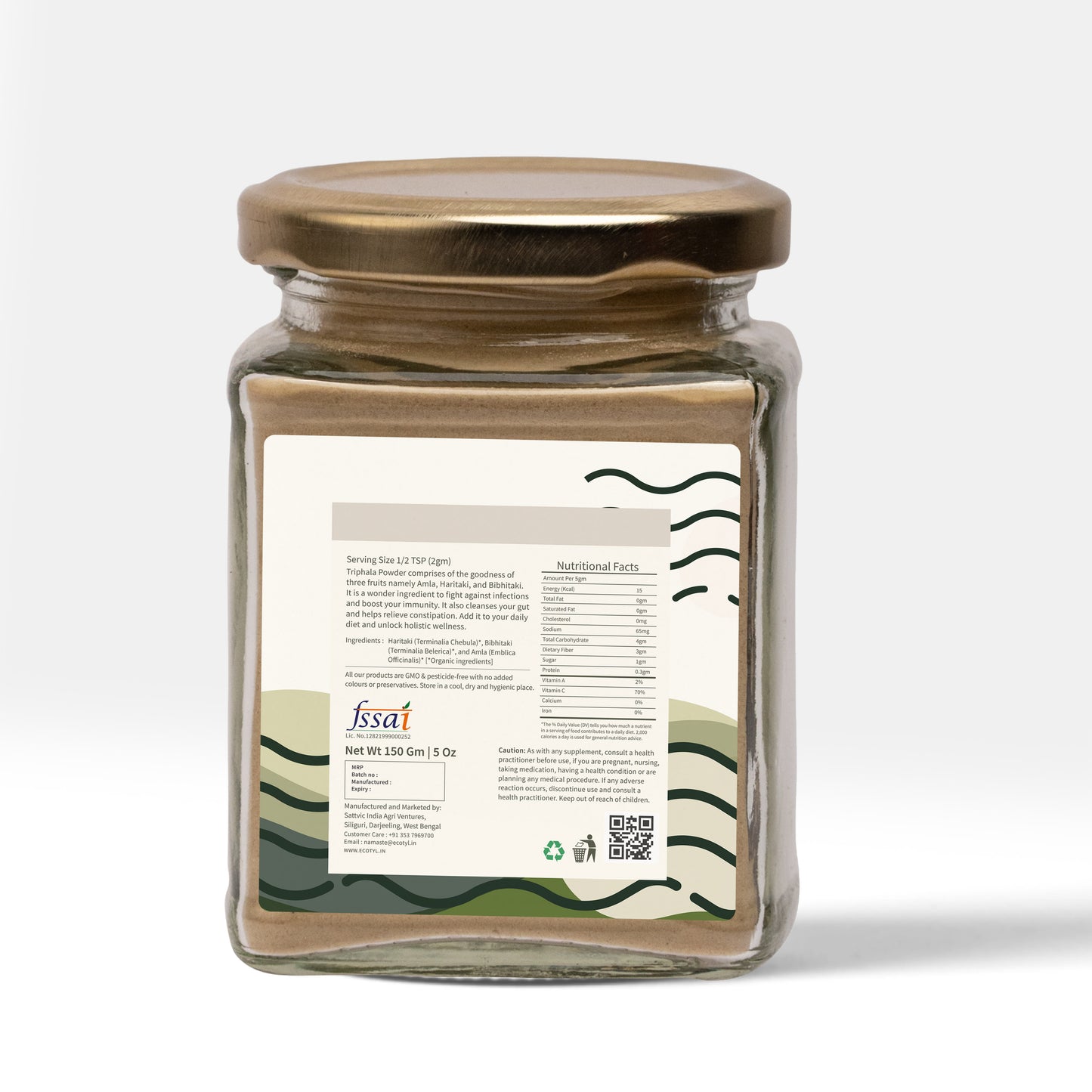 
                  
                    Ecotyl Organic Triphala Powder (150g)
                  
                
