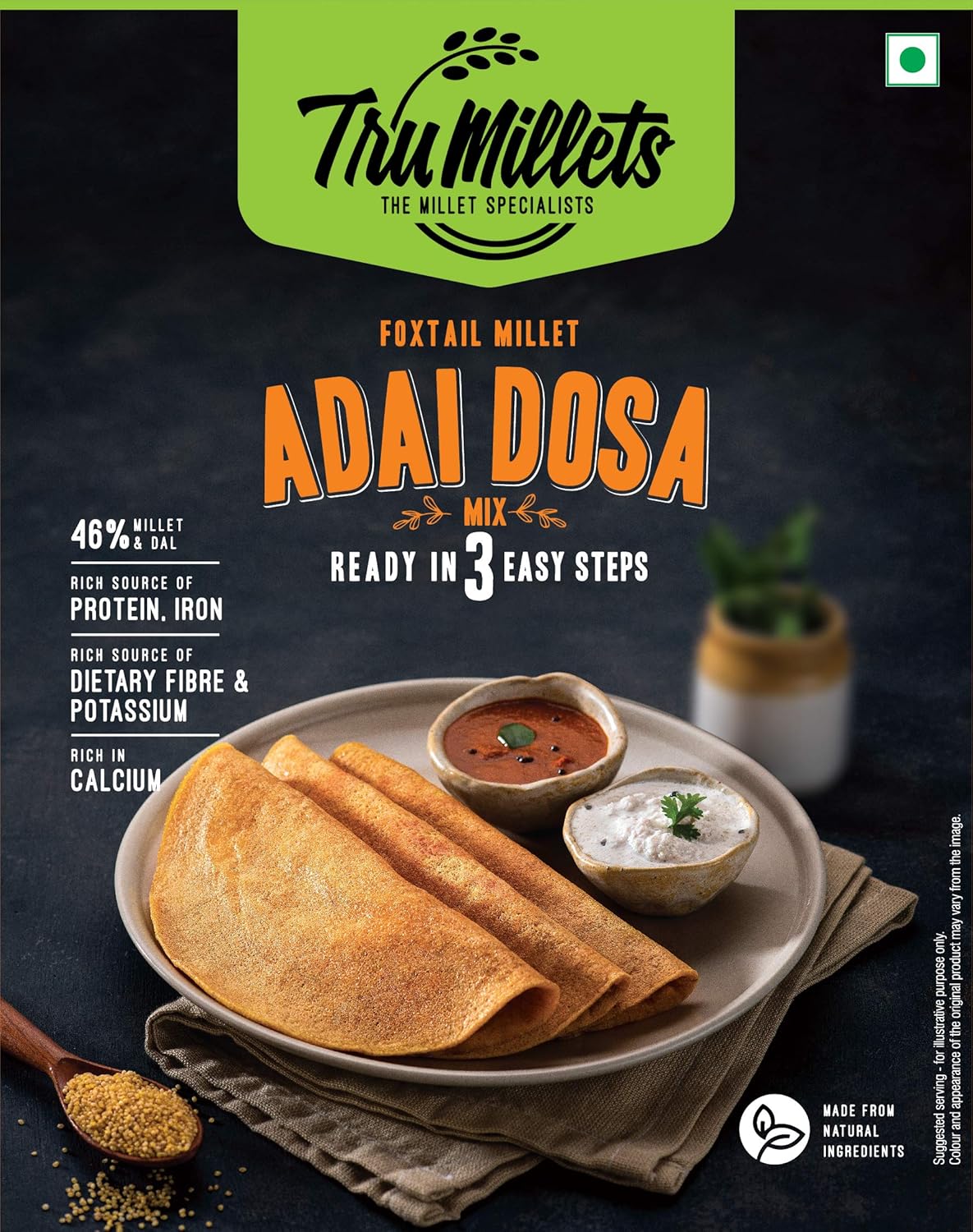 Foxtail Millet Adai Dosa (250g)