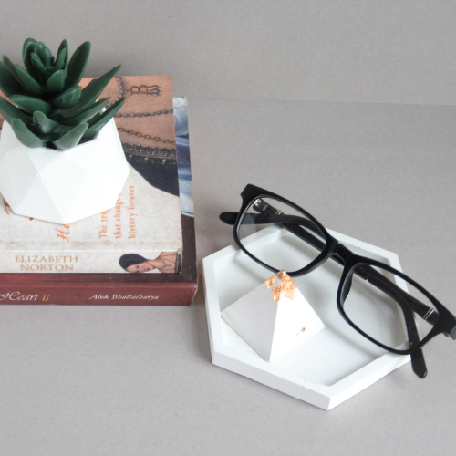 Concrete Coaster Trays - Single