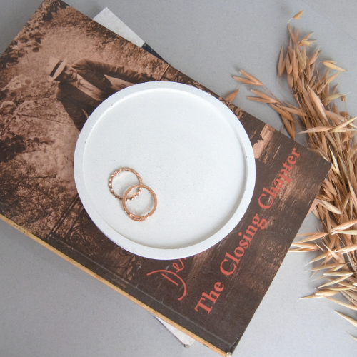 Concrete Coaster Trays - Single