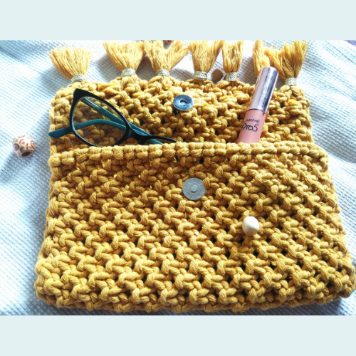 Macrame Clutch