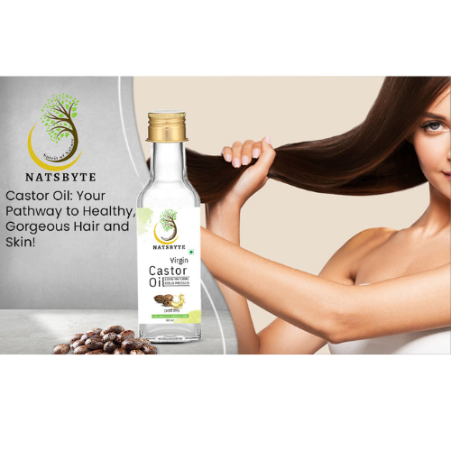 Natsbyte 100% Pure & Natural Castor Oil (100ml)