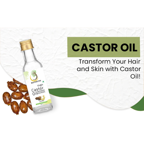 Natsbyte 100% Pure & Natural Castor Oil (100ml)