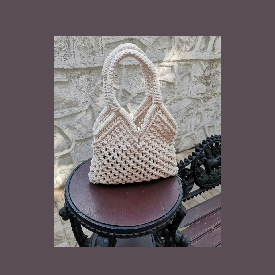 Wanderlust Evening Bag - Macrame Handbag