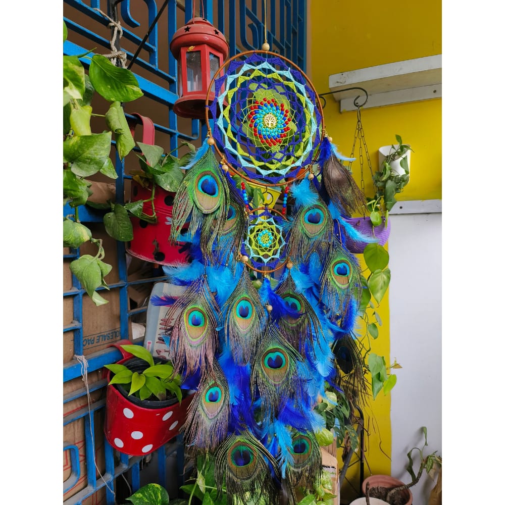 
                  
                    Peacock Dreamcatcher
                  
                