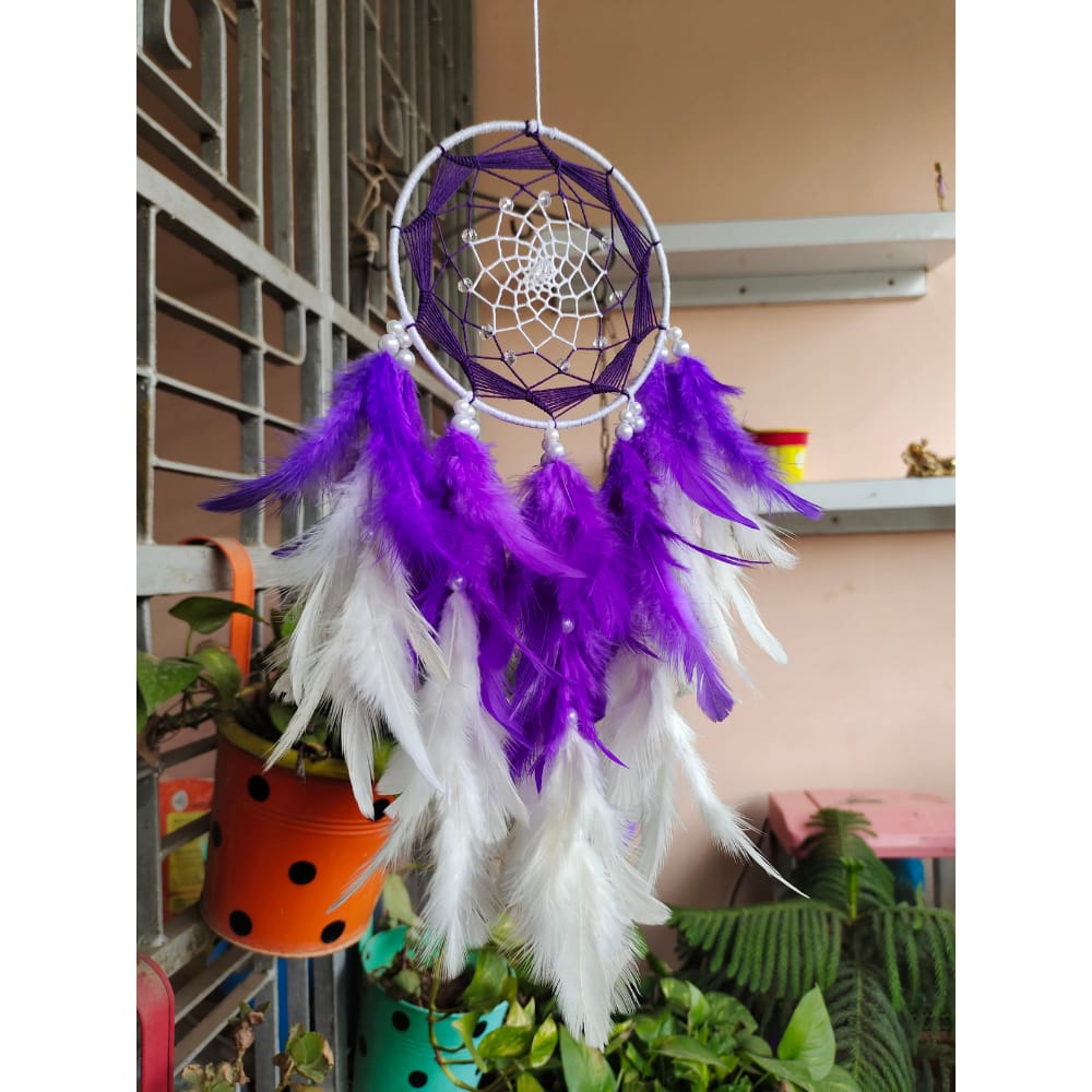 Mini Purple Dreamcatcher
