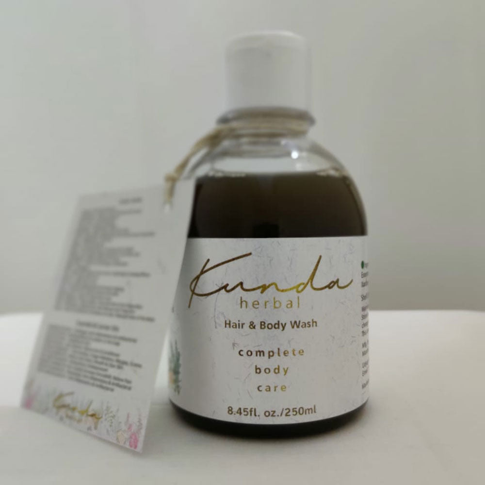 Kunda Herbal Hair & Body Wash (250ml)