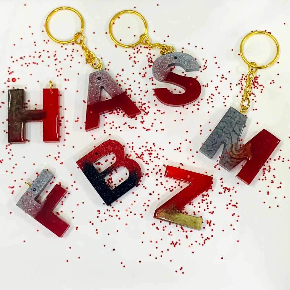 Letter Keychain