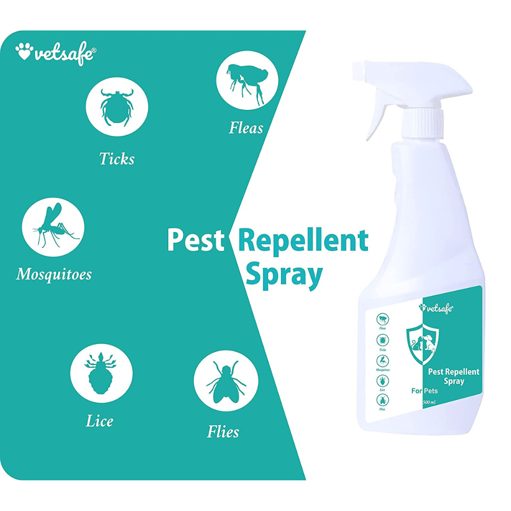 VetSafe Pest Repellent Spray for Pets (500ml)