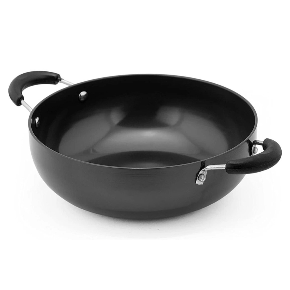 Kushi Hardanodize Deep Kadhai (3 L)