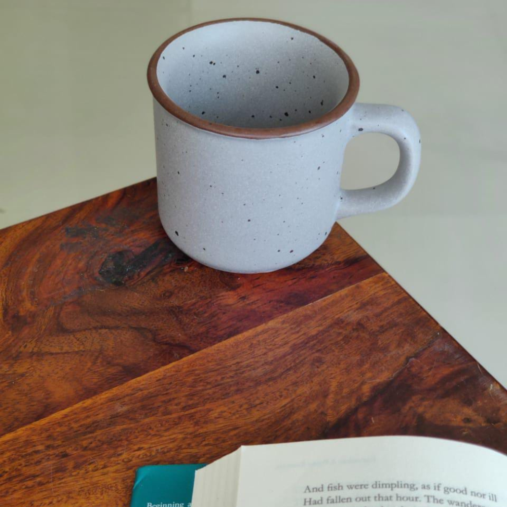 Handmade Ceramic Stoneware Campfire Mugs (Set of 4)