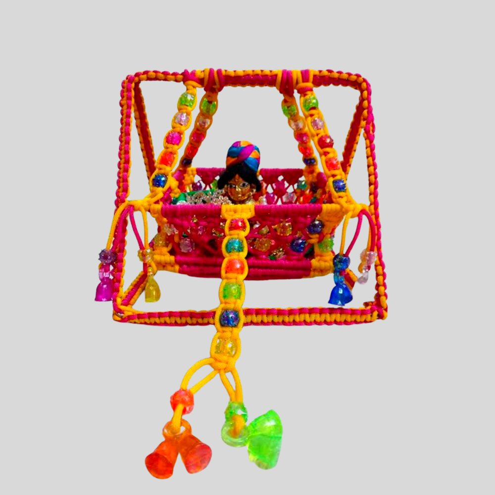 Macrame Jhula for Laddu Gopal