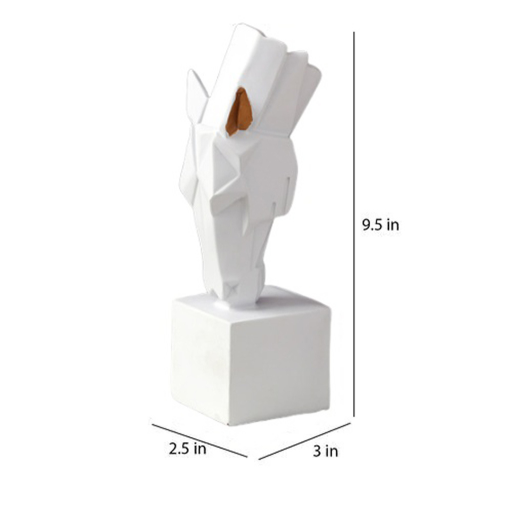 Horse Face Showpiece