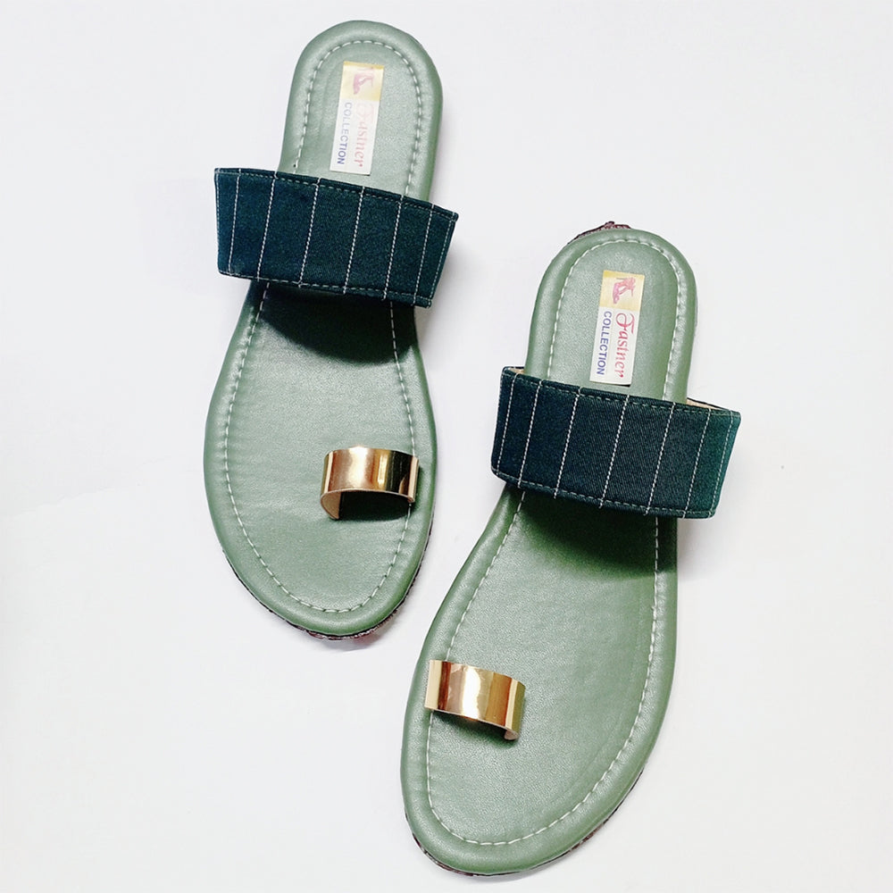 Synthetic Leather Flats