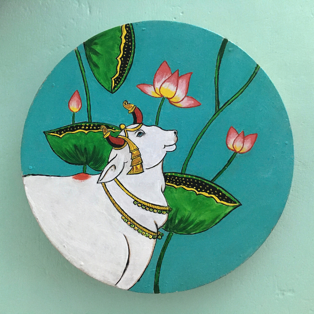 Pichwai Wall Plate