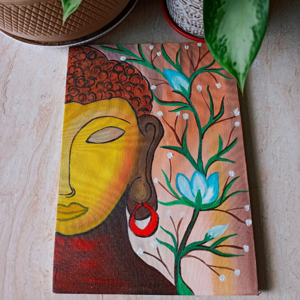 Buddha Oil Painting