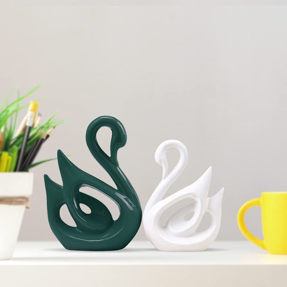 Swan Couple Showpieces (Set of 2)