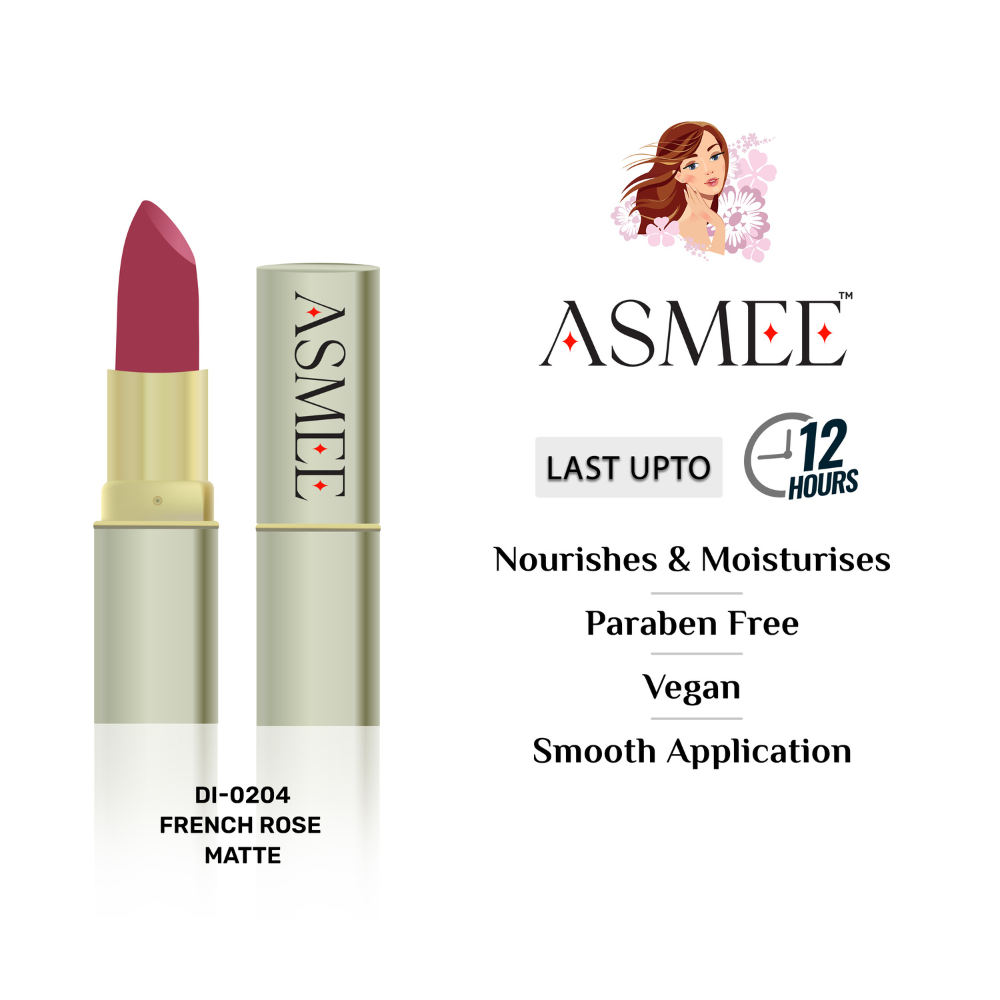 
                  
                    French Rose-Asmee Matte Lipstick (4.2g)
                  
                