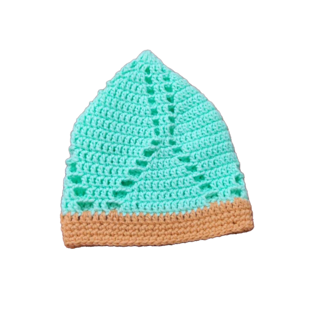 Handmade Crochet Prayer Cap