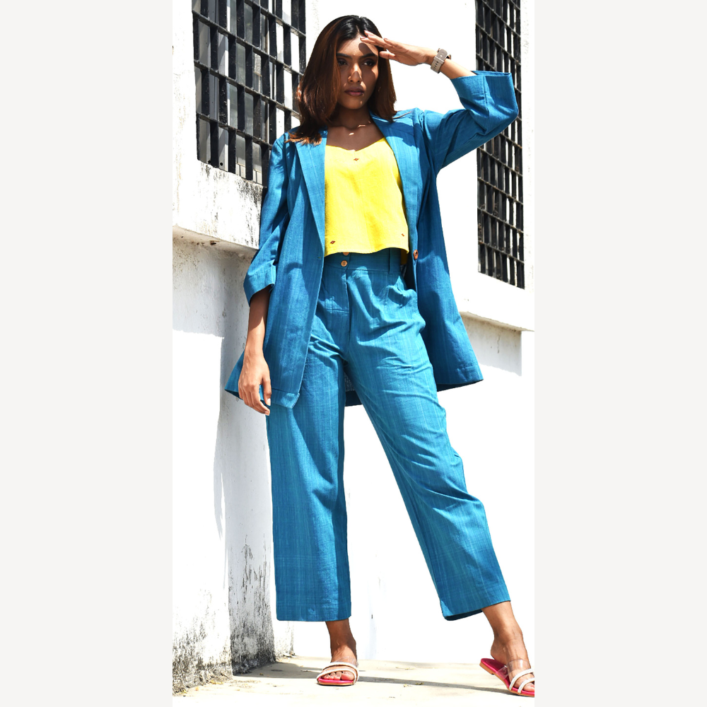 Oversized Cotton Coat and Pant