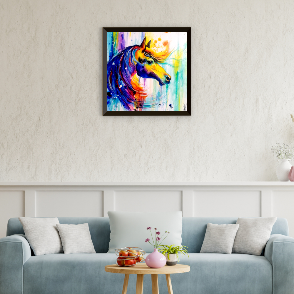 Horse Acrylic Painting
