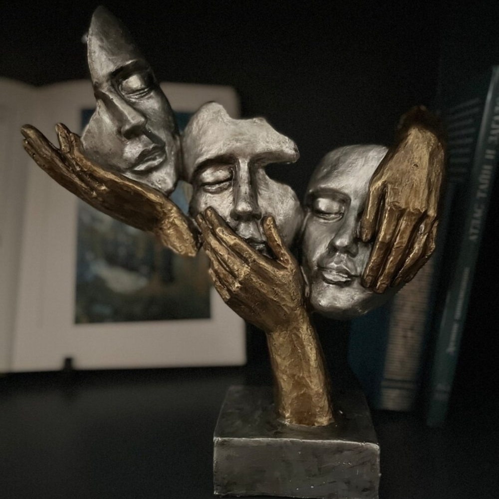 
                  
                    Hand-Face Statue (Modern-Art)
                  
                