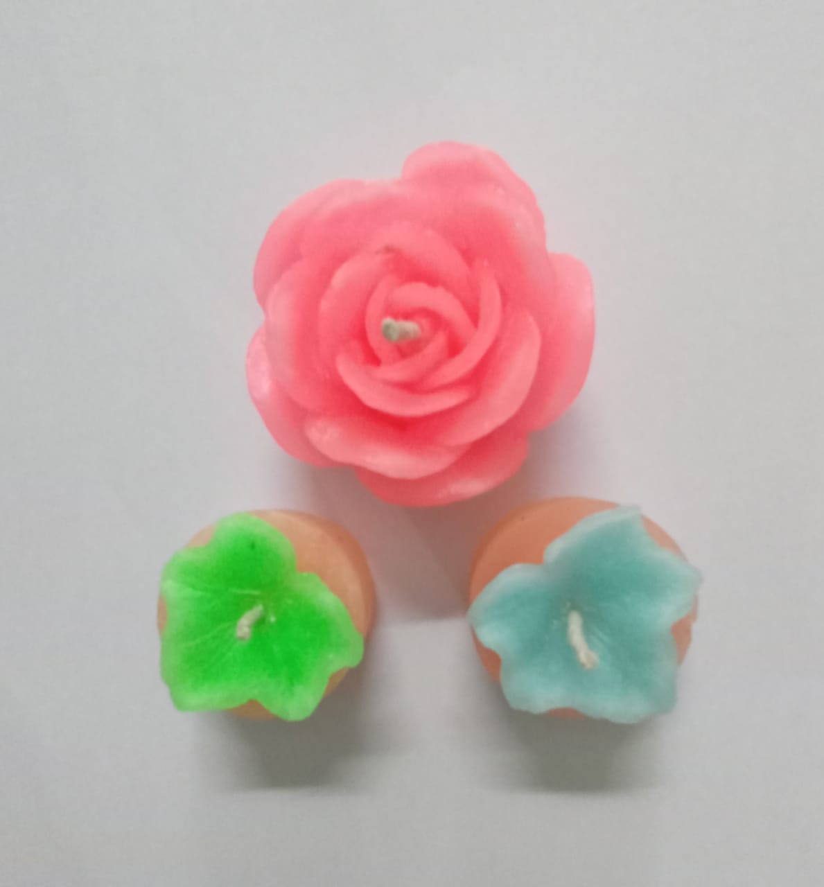 Fragrant Mosquito Repellent Designer Candles (Pack of 3)