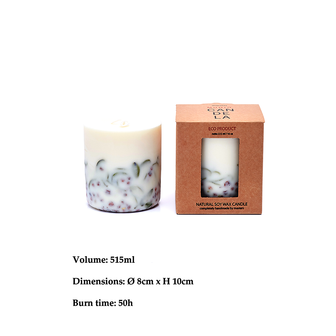 MUNIO Ashberries & Bilberry Leaves Candle (580g)