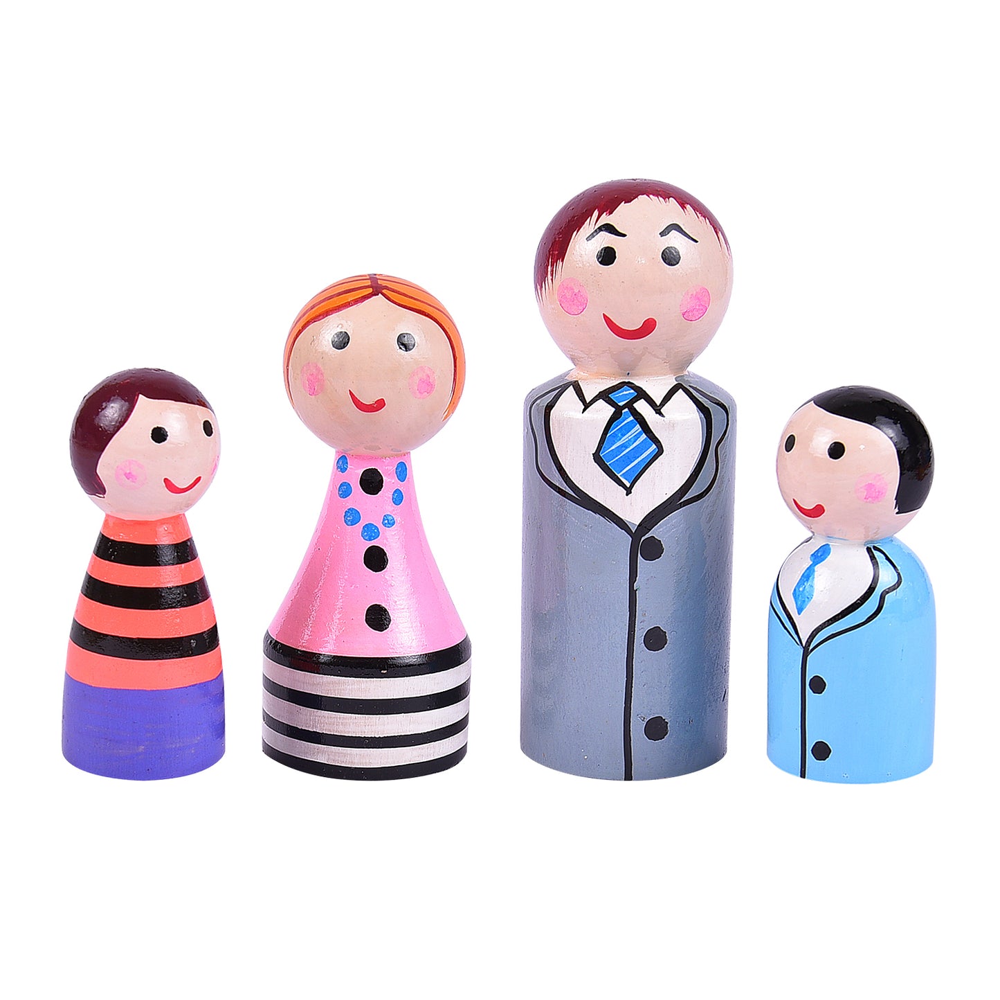 Diya's contemporary Family(Set of 4)