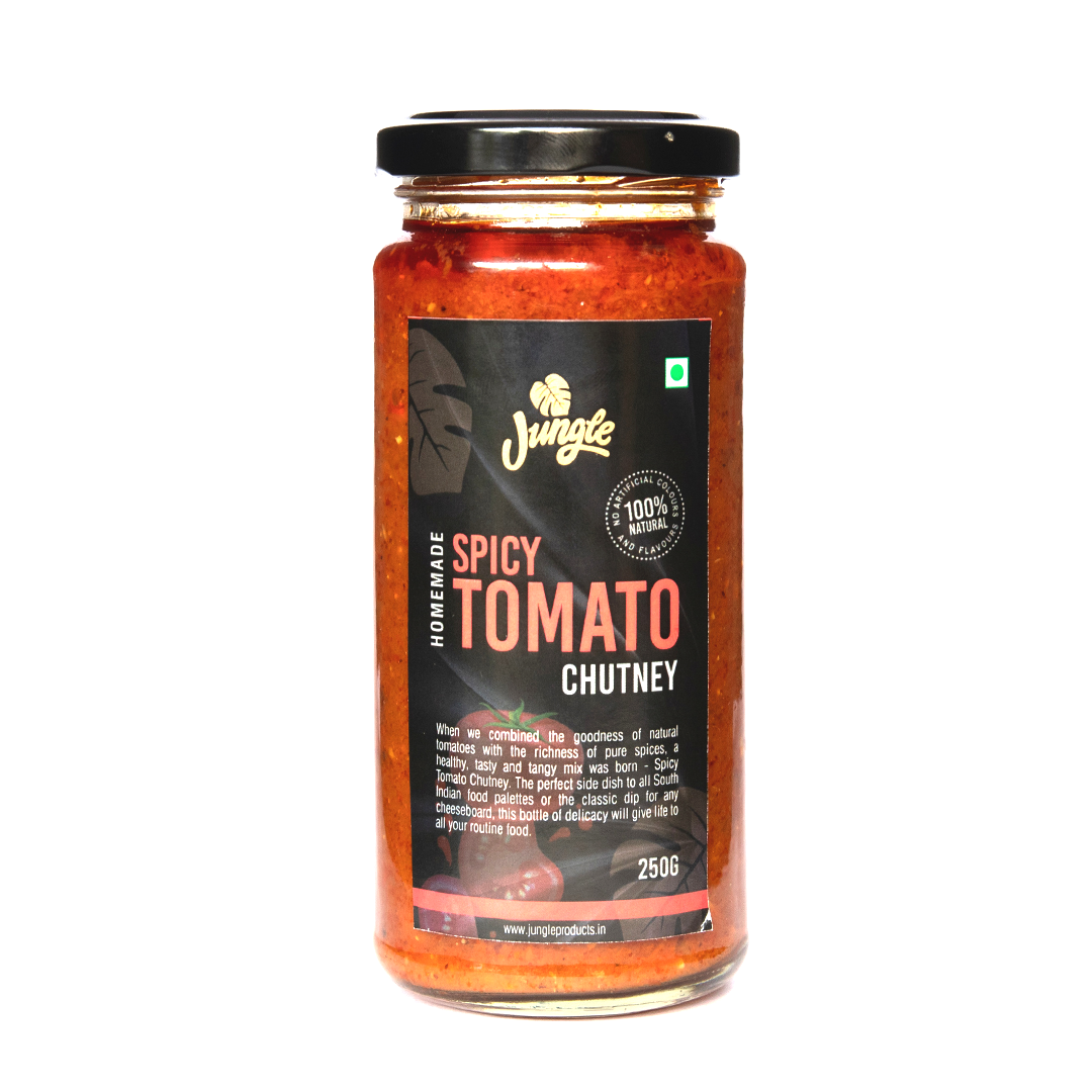 Jungle Naturals Spicy Tomato Chutney (250g)