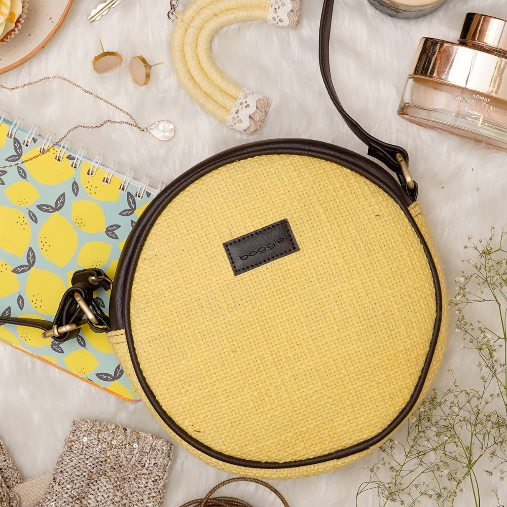 Yellow MApple Full Moon Sling Bag