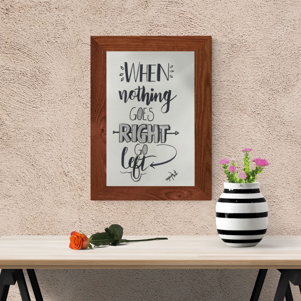 Calligraphy Poster Wall Decor