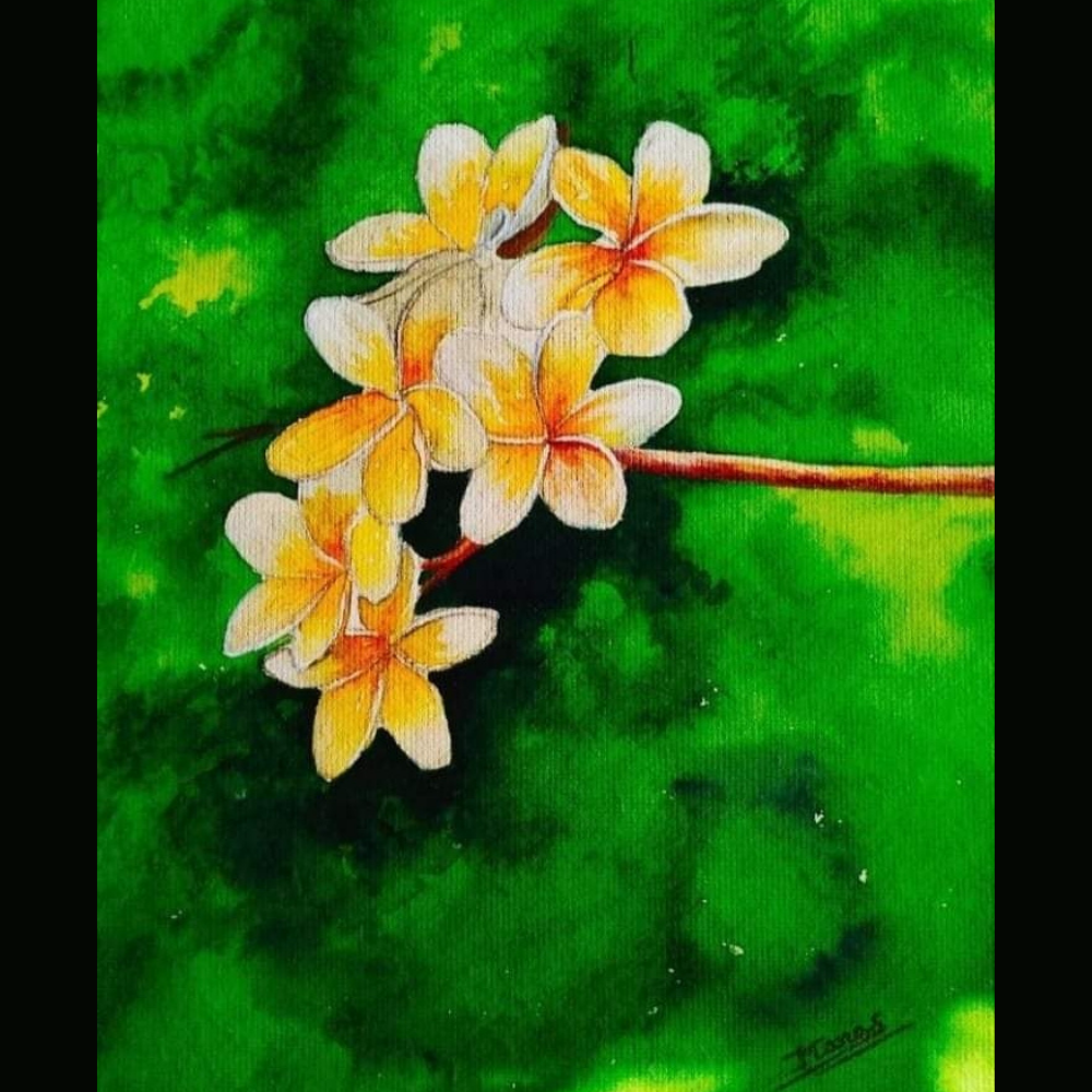 Flower Watercolour Wall Art