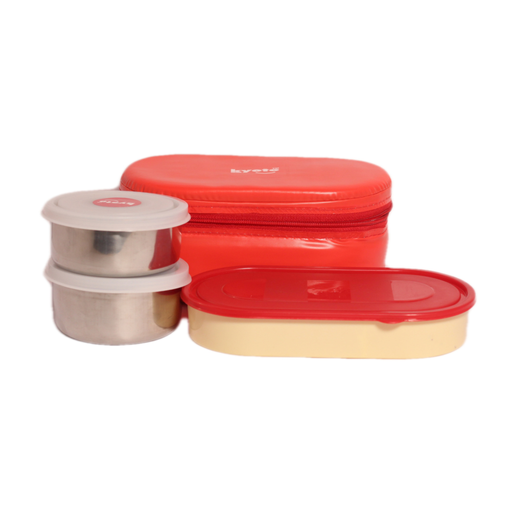 
                  
                    Mega Meal Oval (S.S.Plain) Red Storage Containers (Set of 3)
                  
                