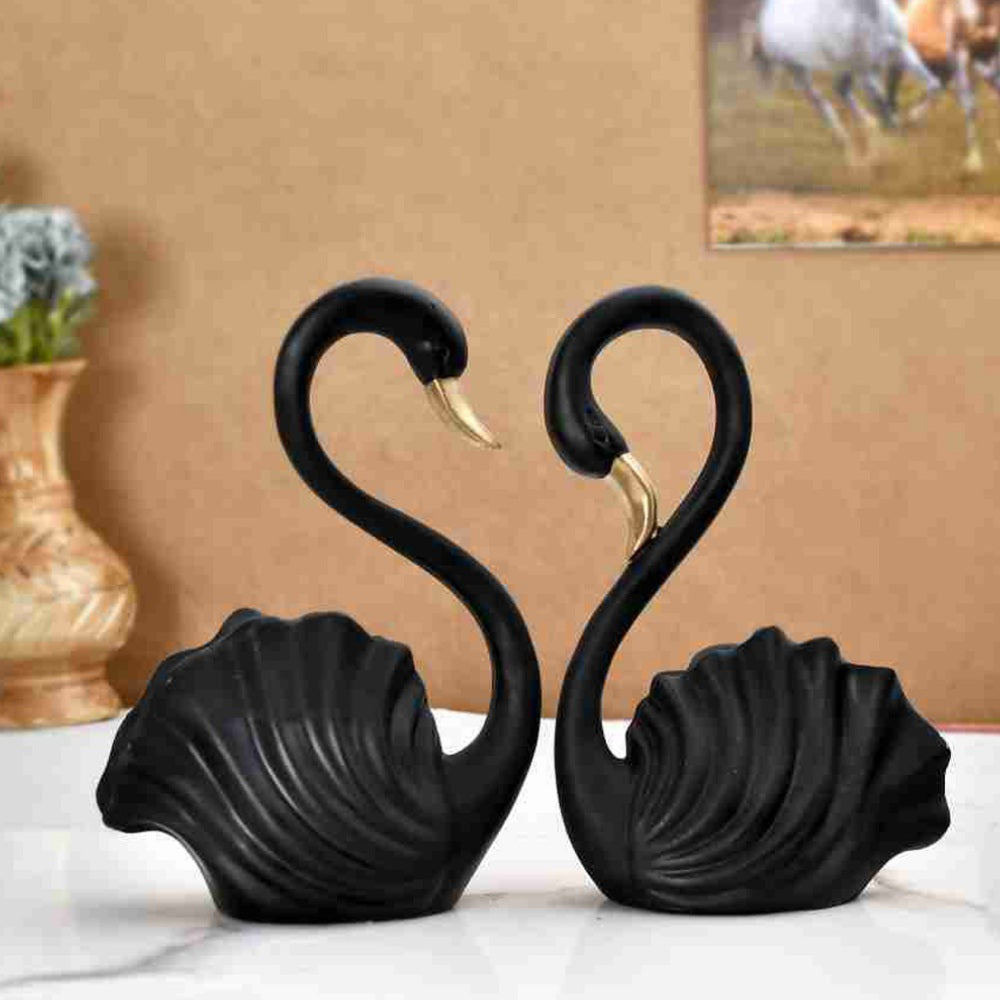 Swan Pair Showpieces (Set of 2)