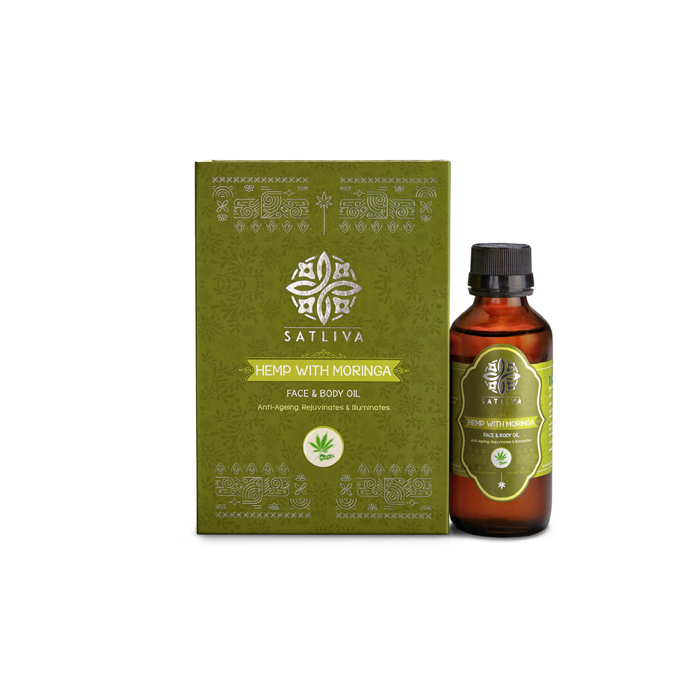 Hemp with Moringa Face & Body Oil (100ml)