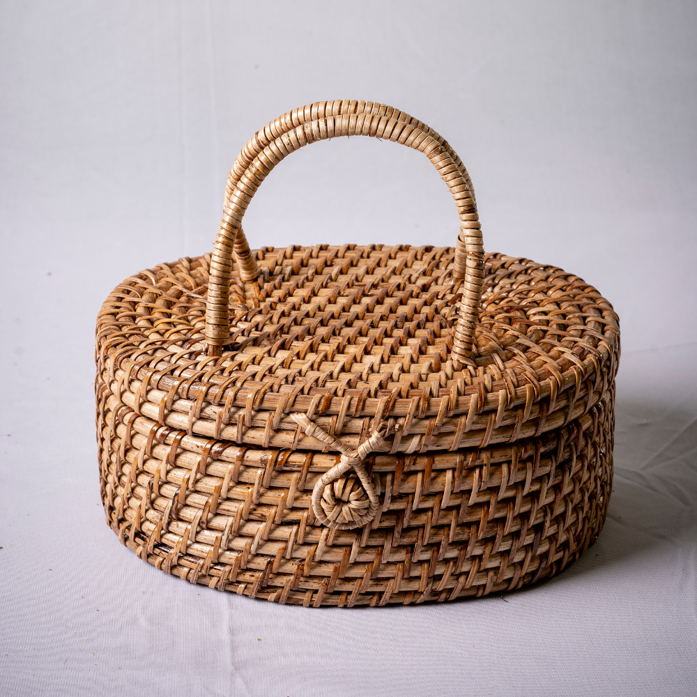 Designer Oval Shaped Basket - Kreate