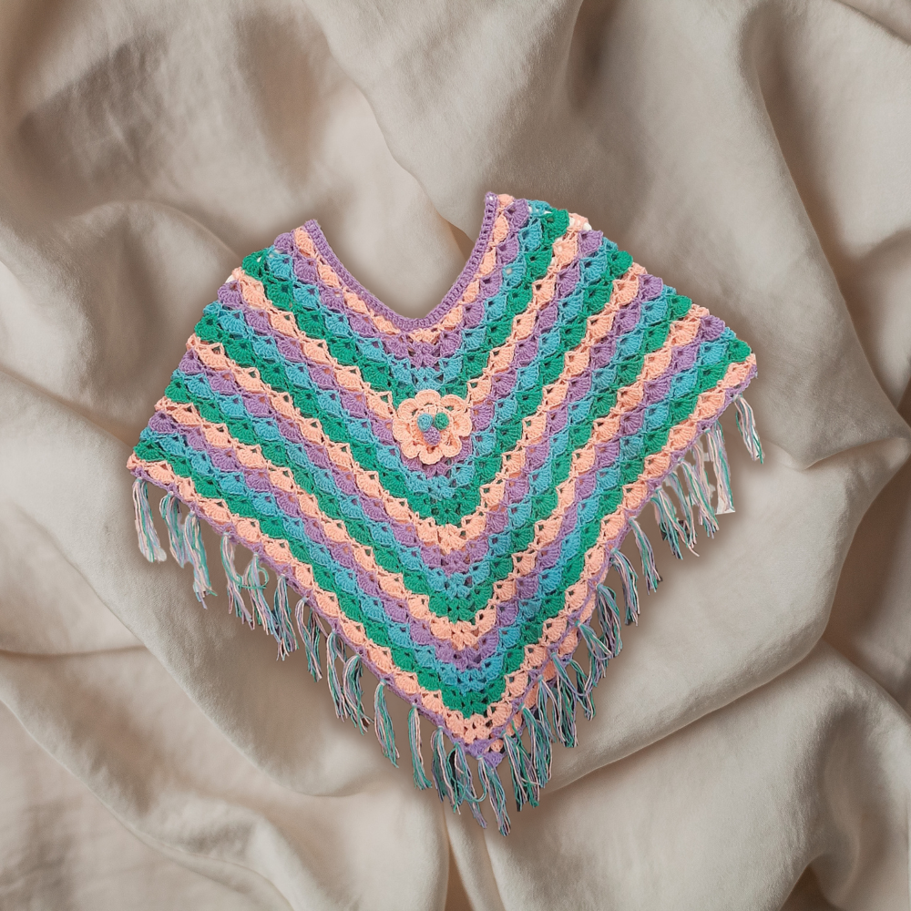Handmade Yarn Poncho