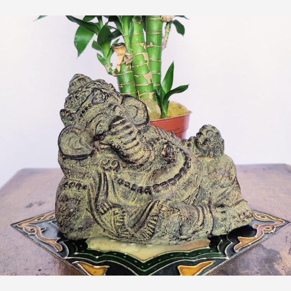 Pair of Handcrafted Stone Sculptures of Togog's from Bali, "The Guardians"