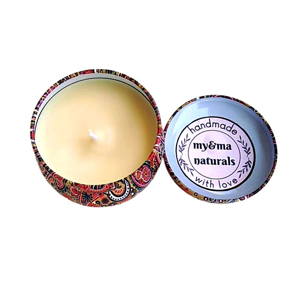 My & Ma Luxury Aromatherapy Tin Candle (120 ml)