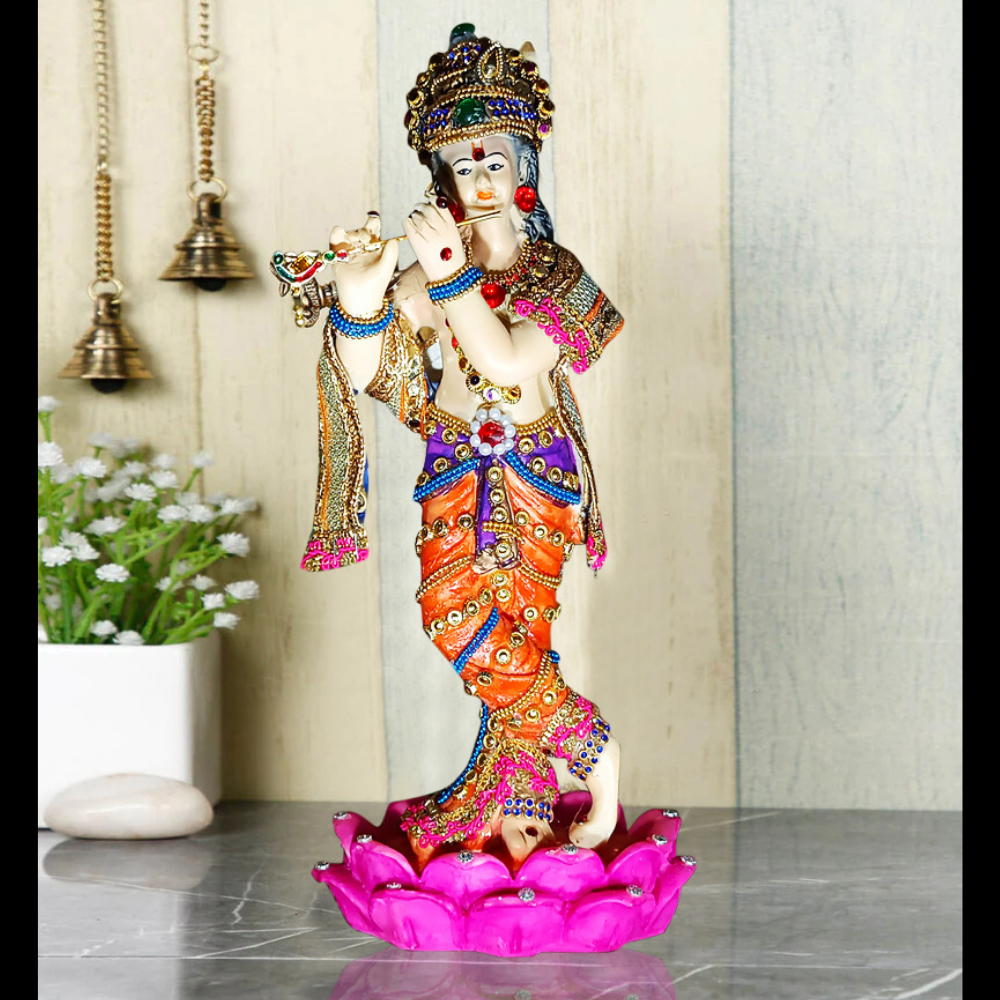 Once & Again The Premium Krishna with Flute Idol