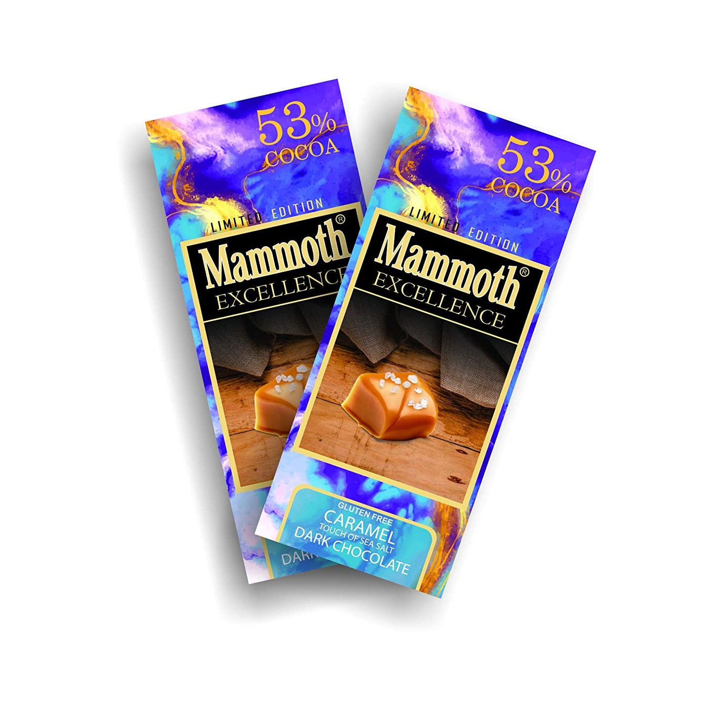 Mammoth 53% Dark Chocolate - Caramel & Sea Salt