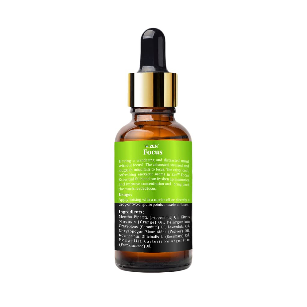 Zen Focus Essential Oil Blend (30ml)
