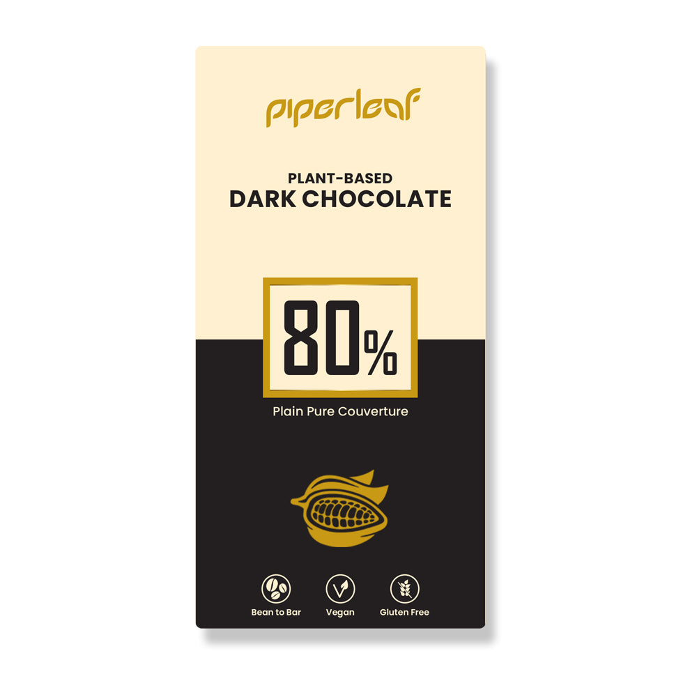 
                  
                    Piperleaf 80% Dark Chocolate - Plain Couverture (50g)
                  
                