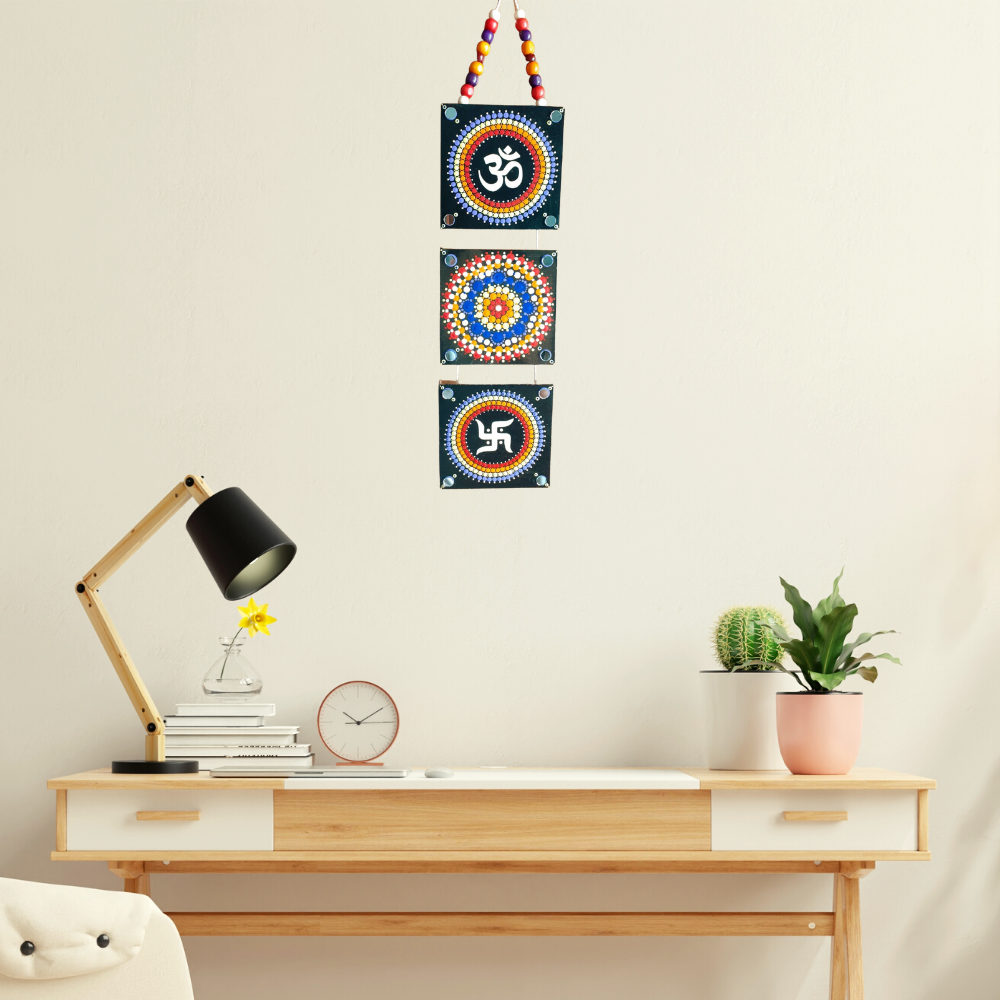 Dot Art Wall Hanging (Set of 3)