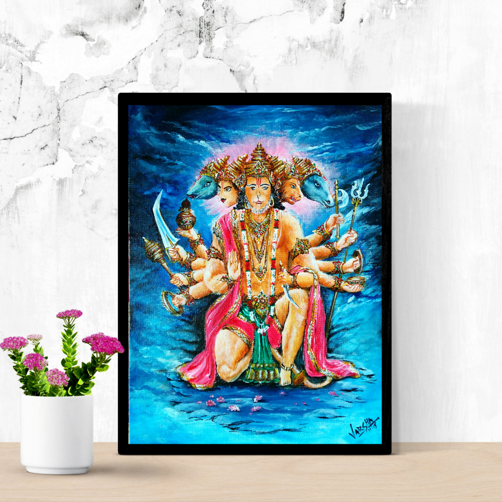 Maha Vishnu Painting