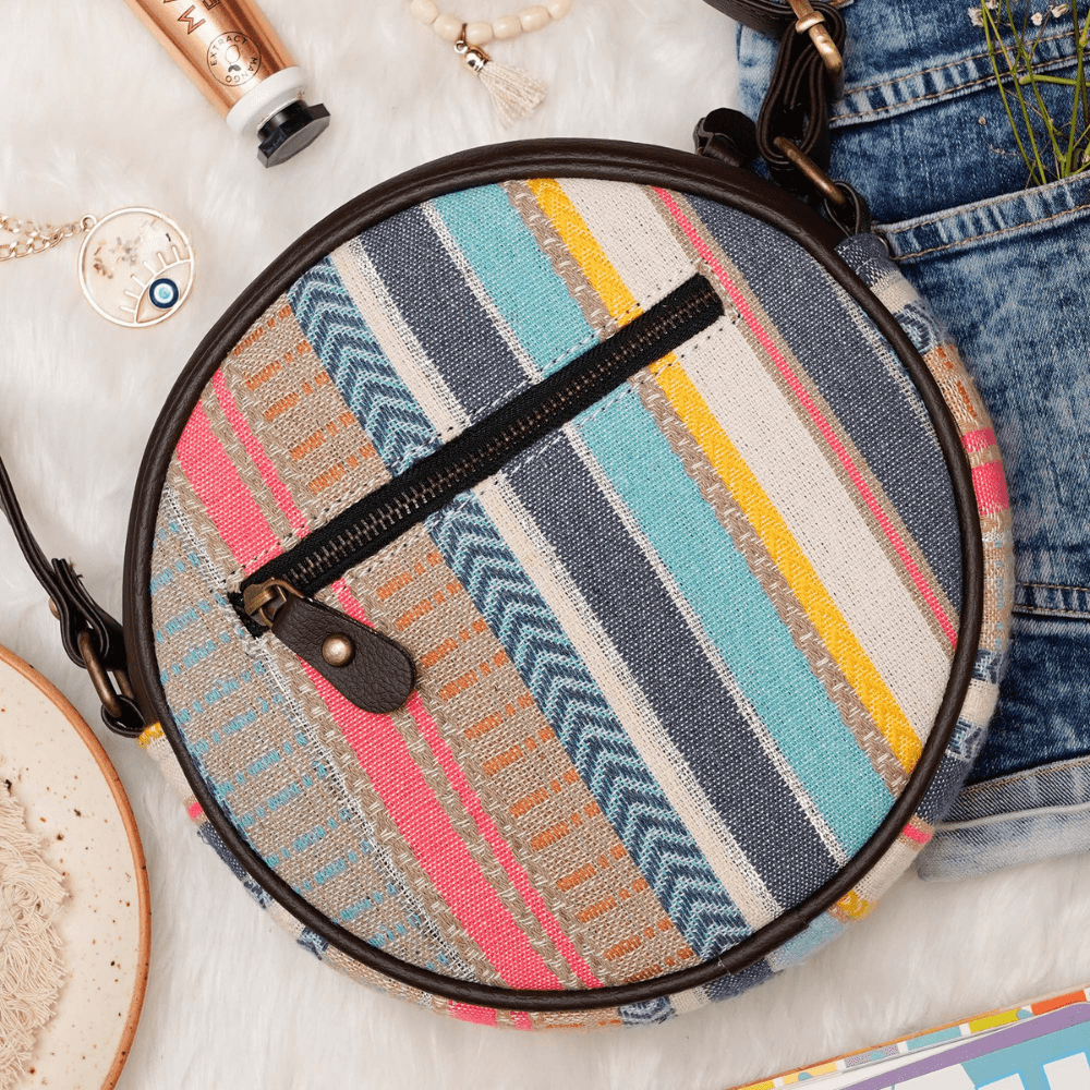 Multicolor Full Moon Sling Bag