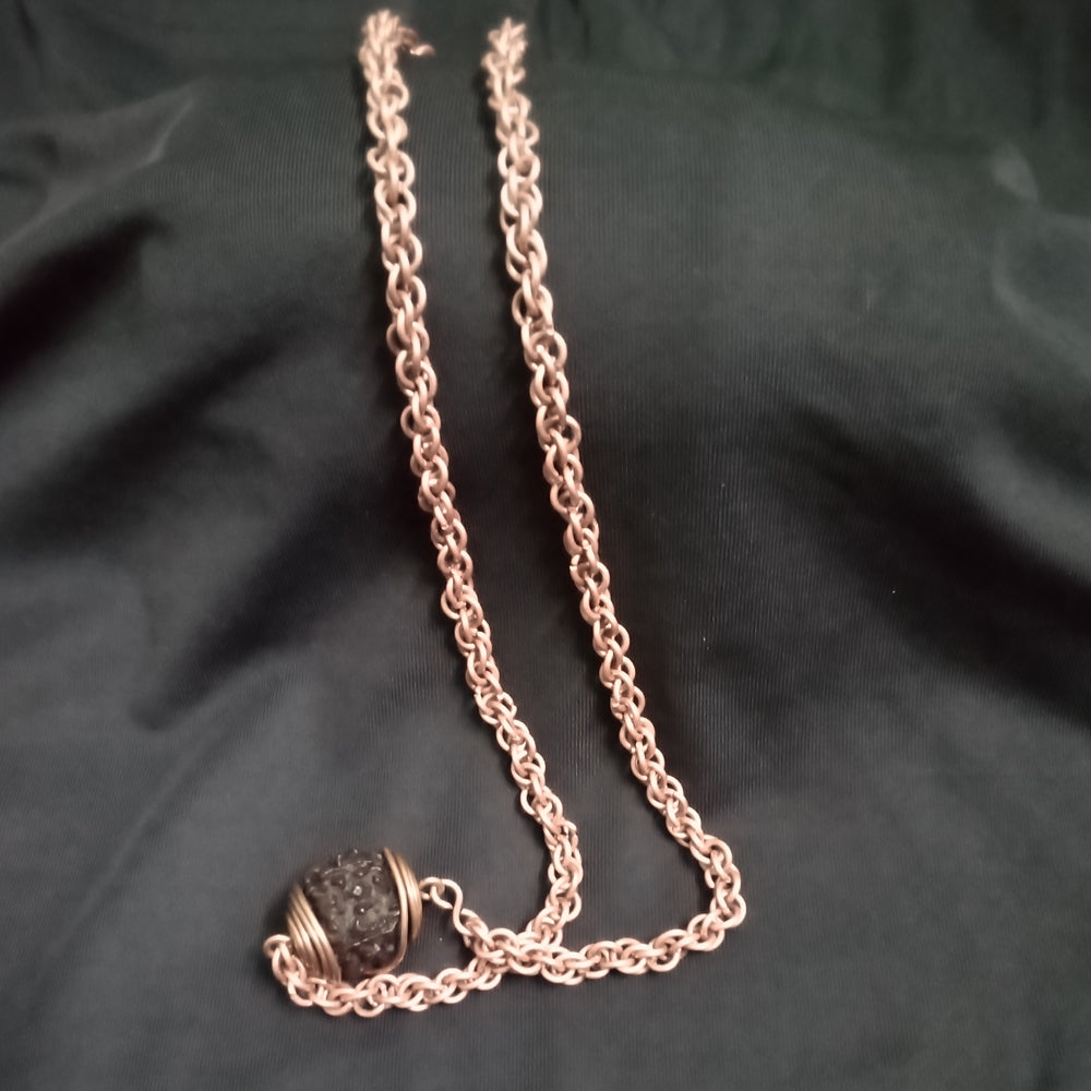 Copper Chain with Rudracham