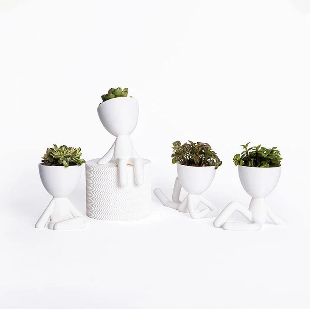 Yoga Planters & Pots (Set of 4)